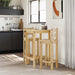Set mobilier de bar, 3 piese, lemn masiv de pin - WALTI WALTI