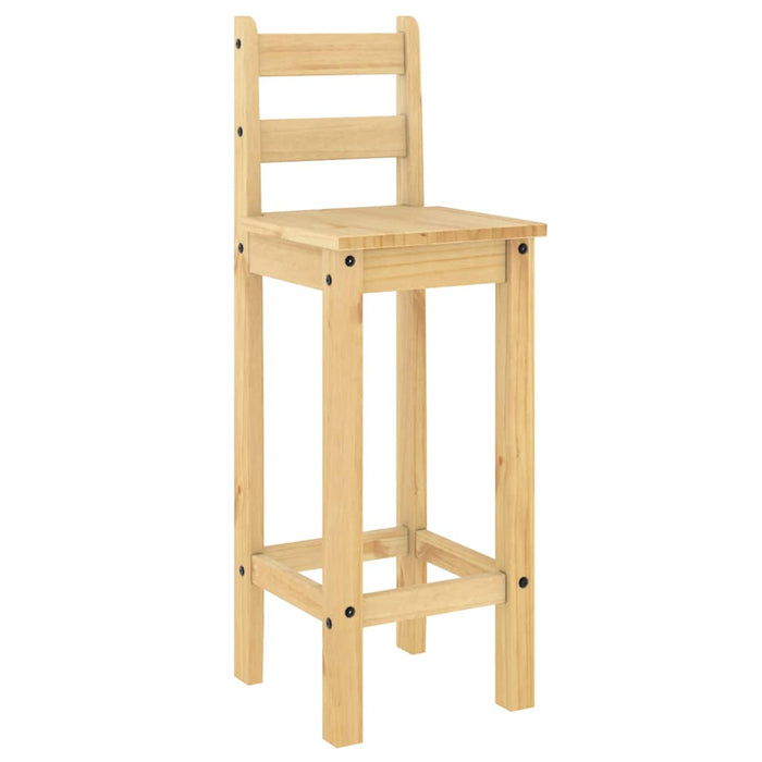 Set mobilier de bar, 3 piese, lemn masiv de pin - WALTI WALTI