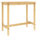 Set mobilier de bar, 3 piese, lemn masiv de pin - WALTI WALTI