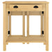 Set mobilier de bar, 3 piese, lemn masiv de pin - WALTI WALTI