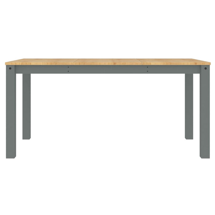 Masă de sufragerie PANAMA, gri, 160x80x75 cm, lemn masiv pin - WALTI WALTI