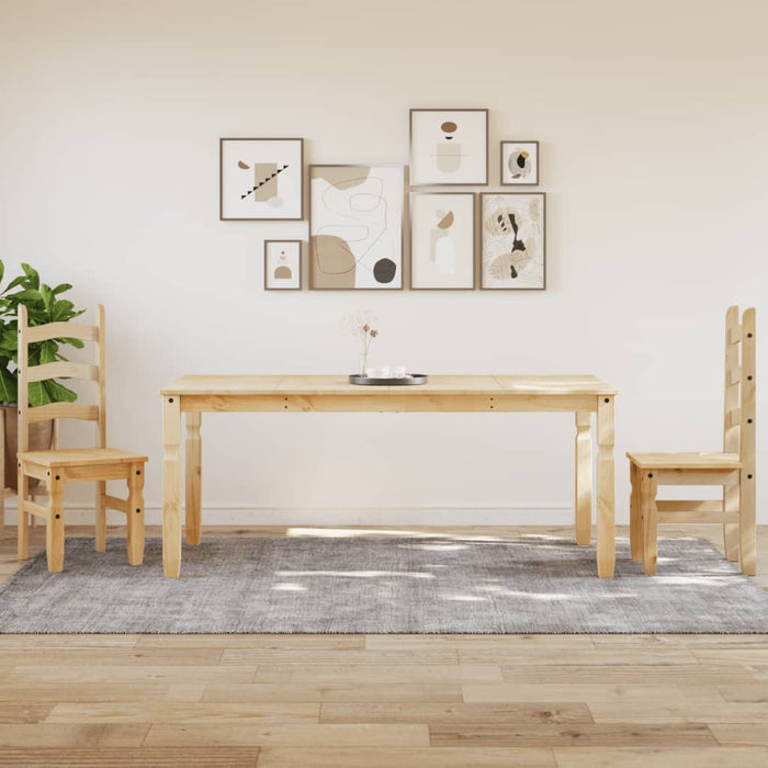 Masă de sufragerie "Corona", 180x90x75 cm, lemn masiv de pin - WALTI WALTI