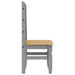 Scaune de bucătărie Corona 2buc. gri 42x47x107cm lemn masiv pin - WALTI WALTI