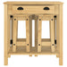 Set mobilier de bar, 5 piese, lemn masiv de pin - WALTI WALTI