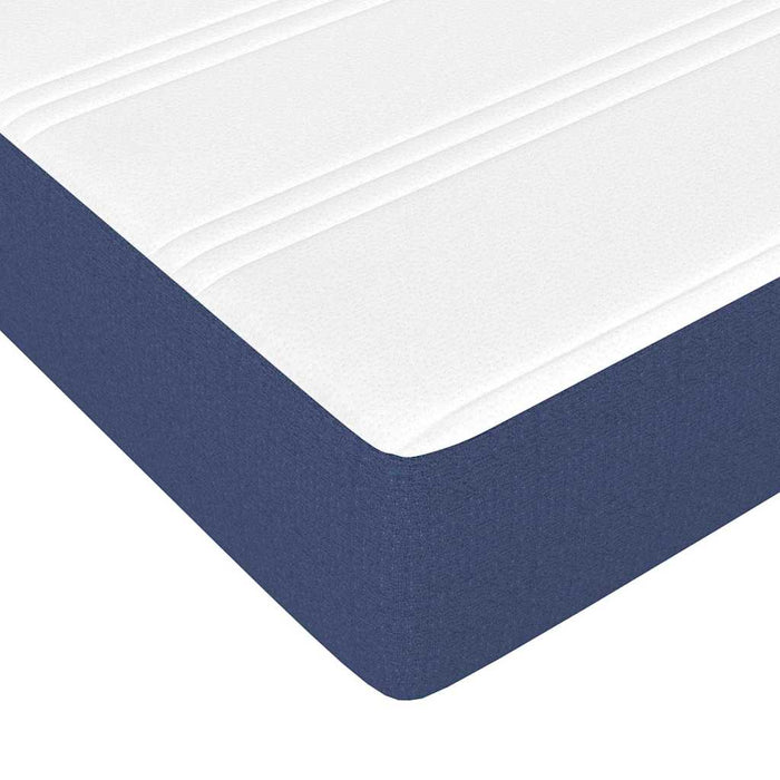 Saltea cu arcuri buzunar, fermitate medie, albastru, 120x190x20 cm, textil - WALTI WALTI