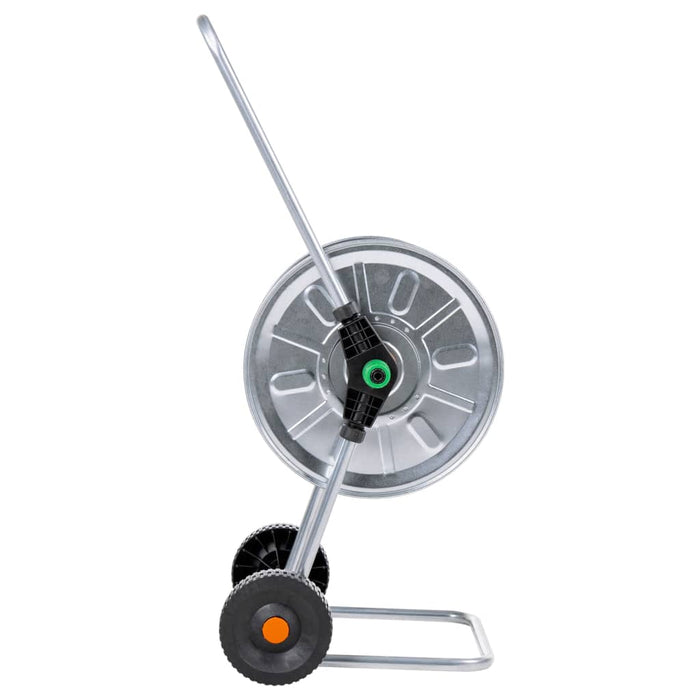 Cărucior cu tambur pentru furtun 50 m 1/2" sau 35 m 3/4", oțel - WALTI WALTI