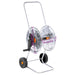 Cărucior cu tambur pentru furtun 50 m 1/2" sau 35 m 3/4", oțel - WALTI WALTI
