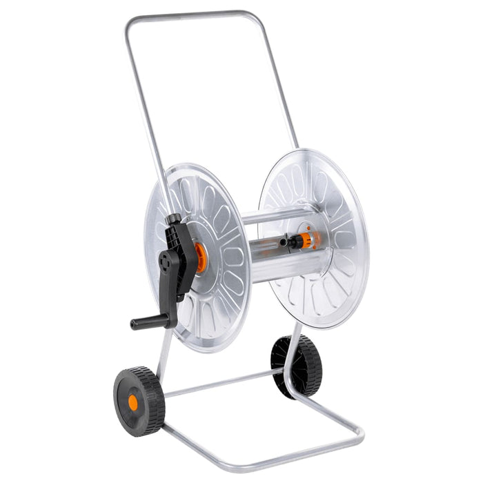 Cărucior cu tambur pentru furtun 80 m 1/2" sau 50 m 3/4", oțel - WALTI WALTI