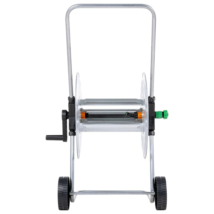Cărucior cu tambur pentru furtun 80 m 1/2" sau 50 m 3/4", oțel - WALTI WALTI
