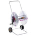 Cărucior cu tambur pentru furtun 80 m 1/2" sau 50 m 3/4", oțel - WALTI WALTI