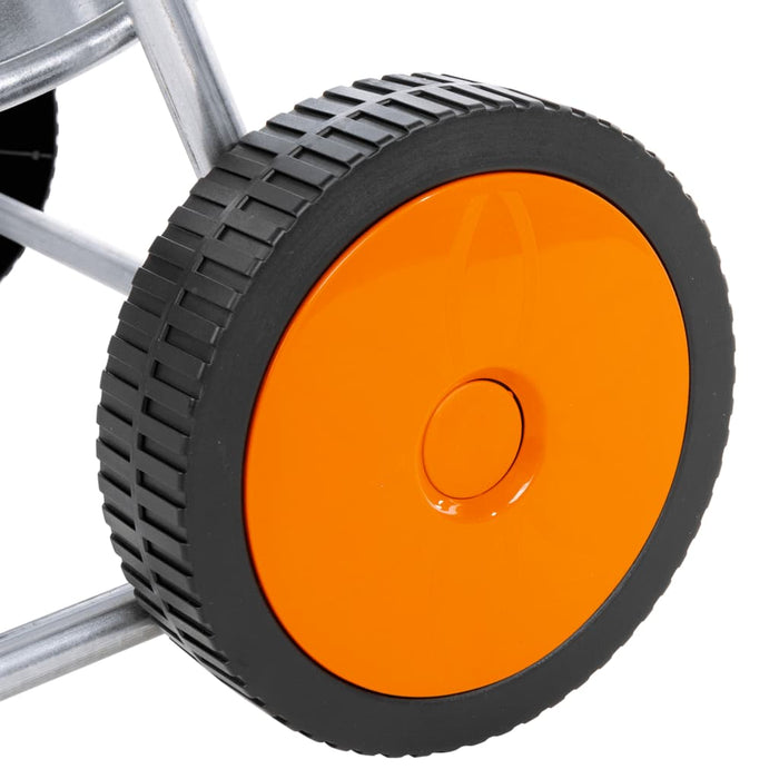 Cărucior cu tambur pentru furtun 110 m 1/2" sau 80 m 3/4", oțel - WALTI WALTI