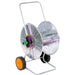 Cărucior cu tambur pentru furtun 110 m 1/2" sau 80 m 3/4", oțel - WALTI WALTI