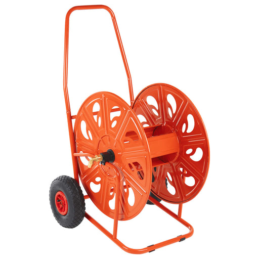 Cărucior cu tambur pentru furtun de 140 m 3/4", oțel - WALTI WALTI