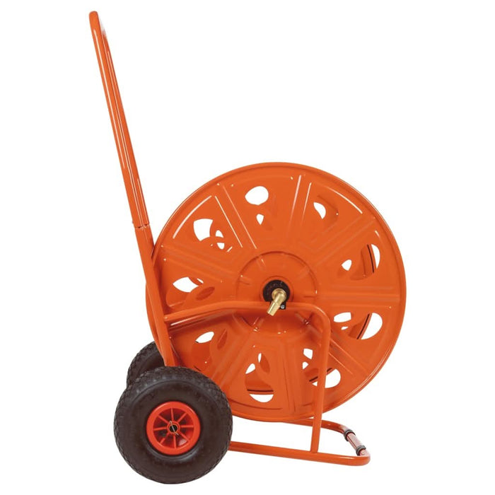 Cărucior cu tambur pentru furtun de 140 m 3/4", oțel - WALTI WALTI