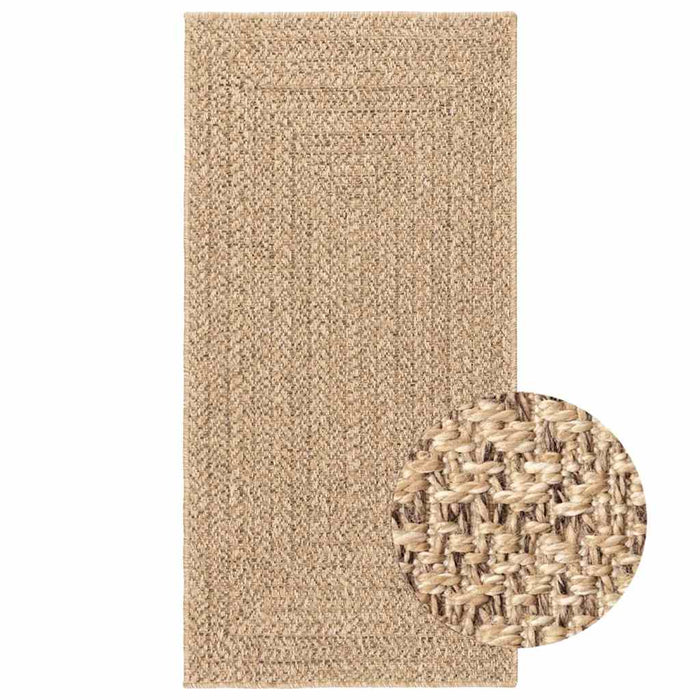 Covor ZIZUR aspect iută, 60x110 cm, pentru interior și exterior - WALTI WALTI
