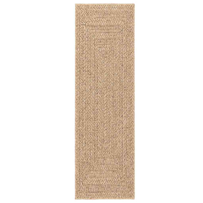 Covor ZIZUR aspect iută, 80x250 cm, pentru interior și exterior - WALTI WALTI