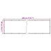 Paravan de balcon, antracit, 300x90 cm, PVC - WALTI WALTI