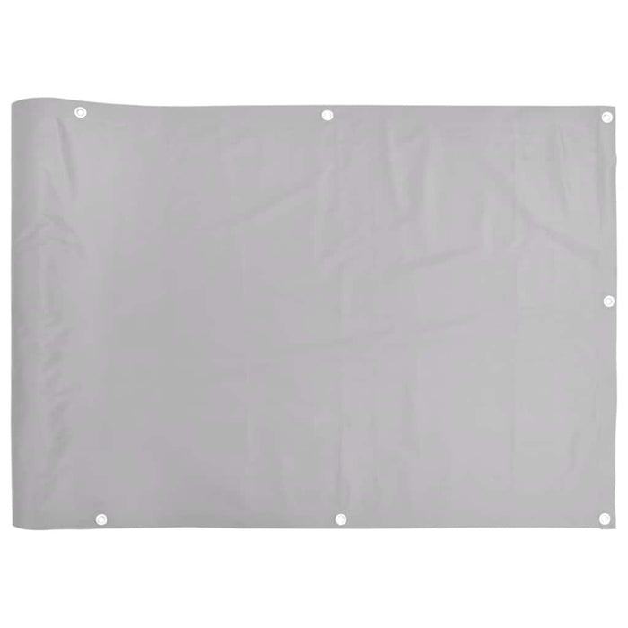 Paravan de balcon, gri, 600x90 cm, PVC - WALTI WALTI