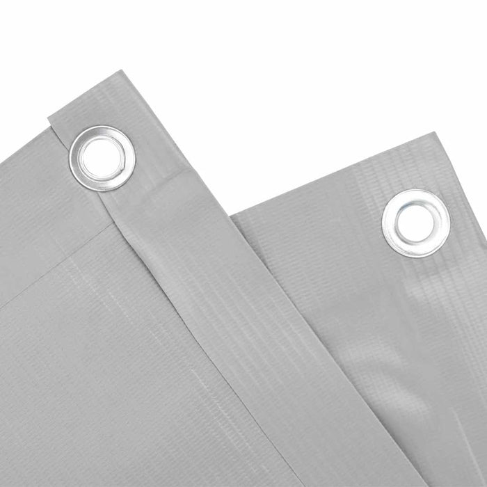 Paravan de balcon, gri, 600x90 cm, PVC - WALTI WALTI