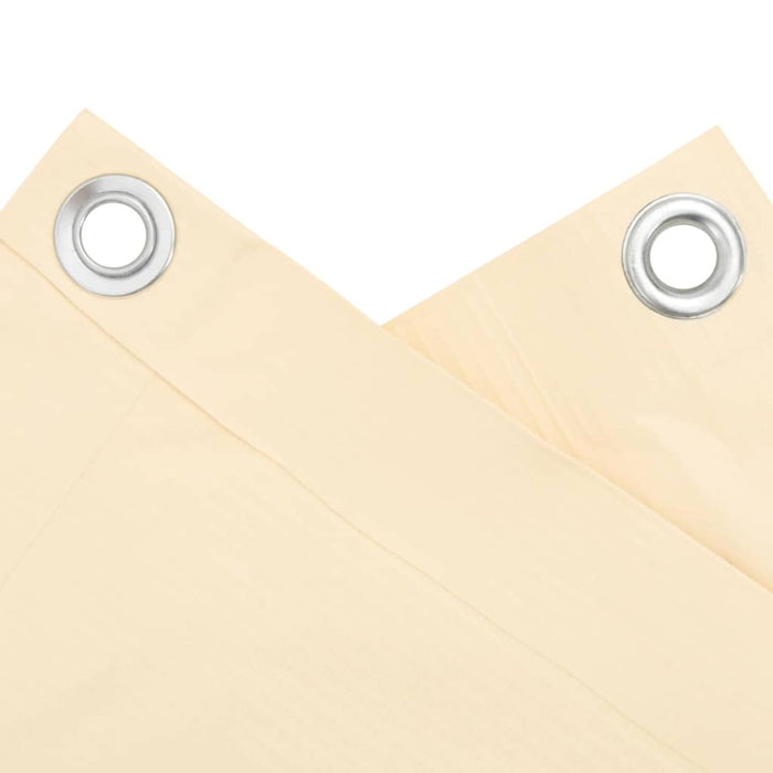 Paravan de balcon, crem, 600x90 cm, PVC - WALTI WALTI