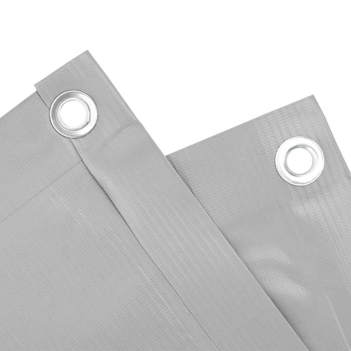 Paravan de balcon, gri, 400x120 cm, PVC - WALTI WALTI