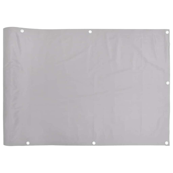 Paravan de balcon, gri, 500x120 cm, PVC - WALTI WALTI