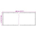 Paravan de balcon, crem, 400x120 cm, PVC - WALTI WALTI