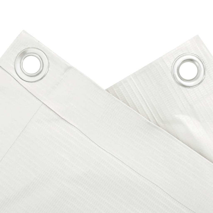 Paravan de balcon, alb, 400x120 cm, PVC - WALTI WALTI