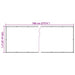 Paravan de balcon, alb, 700x120 cm, PVC - WALTI WALTI
