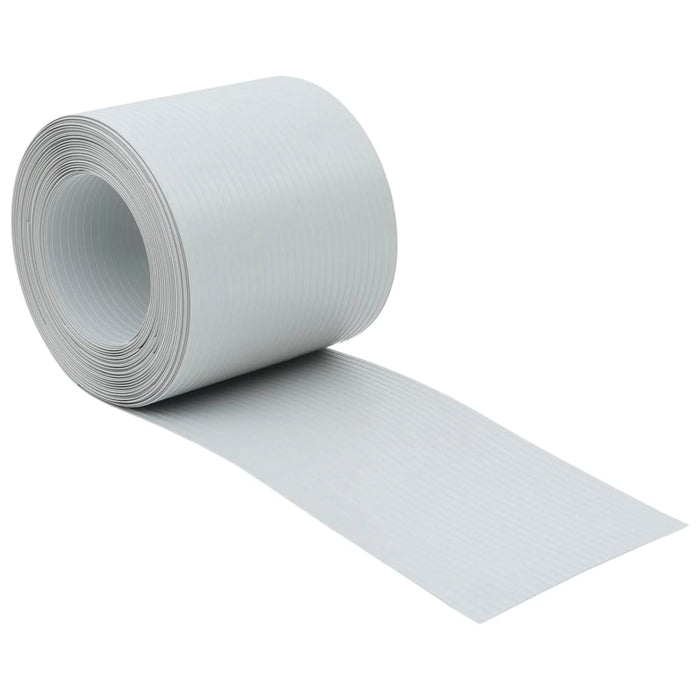 Paravane de grădină, 10 buc., gri deschis, 252,5x19 cm, PVC - WALTI WALTI