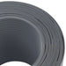 Paravane de grădină, 10 buc., gri, 252,5x19 cm, PVC - WALTI WALTI