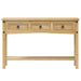Măsuță consolă Corona, 114x34,5x73 cm, lemn masiv de pin - WALTI WALTI