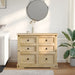 Dulap cu sertare „Corona”, 110x43x91 cm, lemn masiv de pin - WALTI WALTI