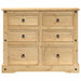 Dulap cu sertare „Corona”, 110x43x91 cm, lemn masiv de pin - WALTI WALTI