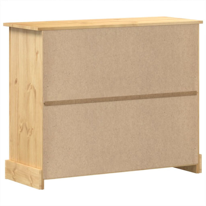 Dulap cu sertare „Corona”, 110x43x91 cm, lemn masiv de pin - WALTI WALTI