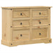 Dulap cu sertare „Corona”, 112x48x91 cm, lemn masiv de pin - WALTI WALTI