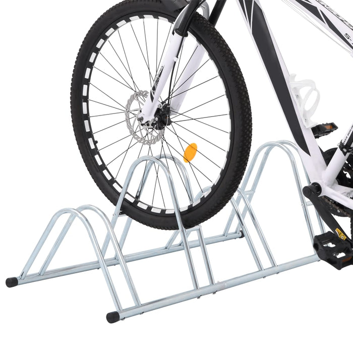 Suport de sine stătător pentru 4 biciclete, oțel galvanizat - WALTI WALTI