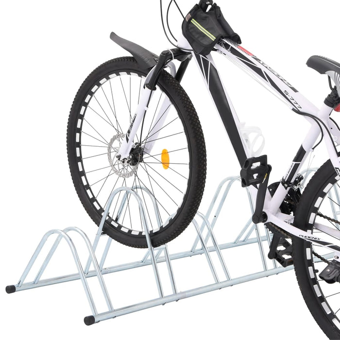 Suport pentru 6 biciclete de sine stătător, oțel galvanizat - WALTI WALTI