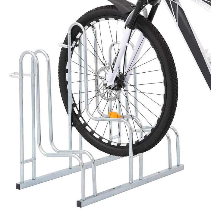 Suport de sine stătător pentru 3 biciclete, oțel galvanizat - WALTI WALTI