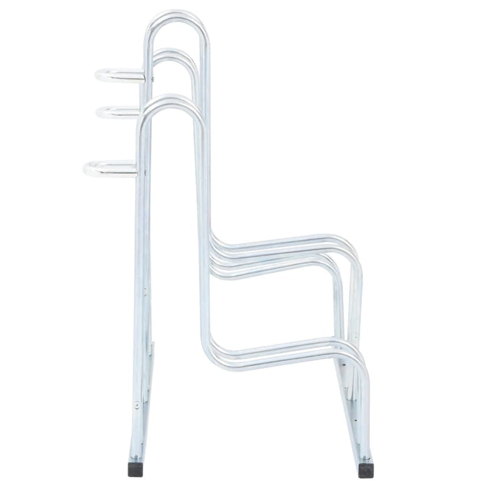 Suport de sine stătător pentru 3 biciclete, oțel galvanizat - WALTI WALTI