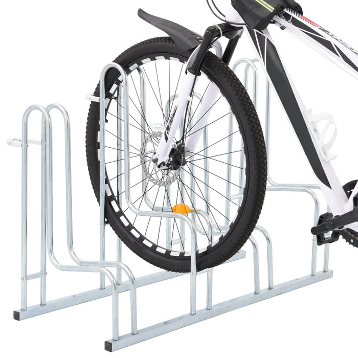 Suport de sine stătător pentru 4 biciclete, oțel galvanizat - WALTI WALTI