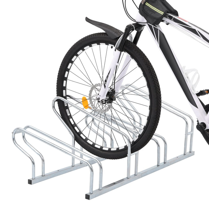 Suport de sine stătător pentru 4 biciclete, oțel galvanizat WALTI