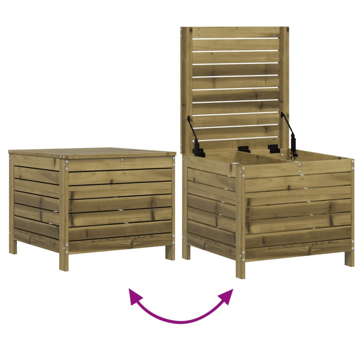 Set canapea de grădină, 5 piese, lemn de pin tratat WALTI