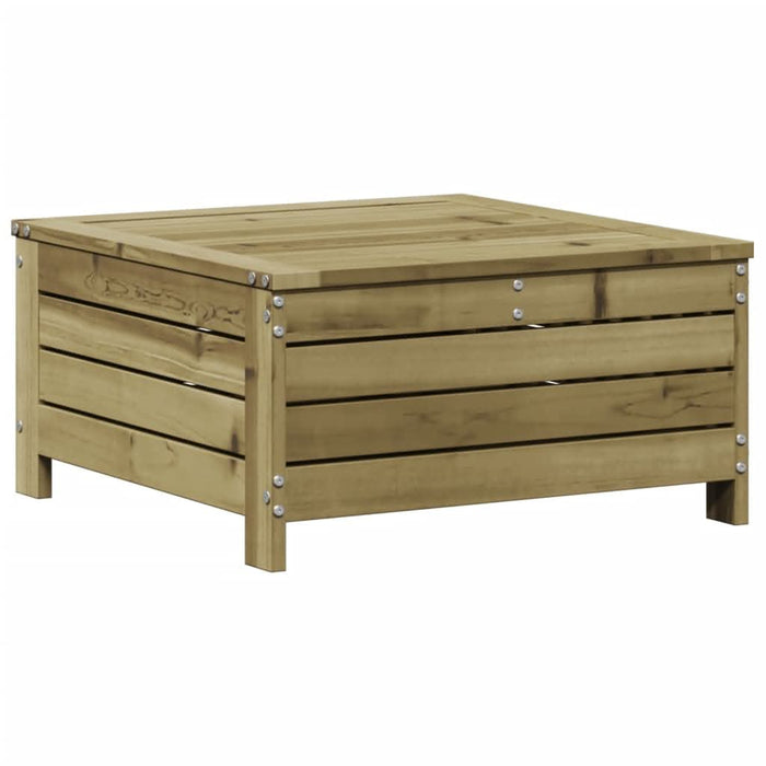 Set mobilier de grădină cu perne, 3 piese, lemn de pin tratat - WALTI WALTI