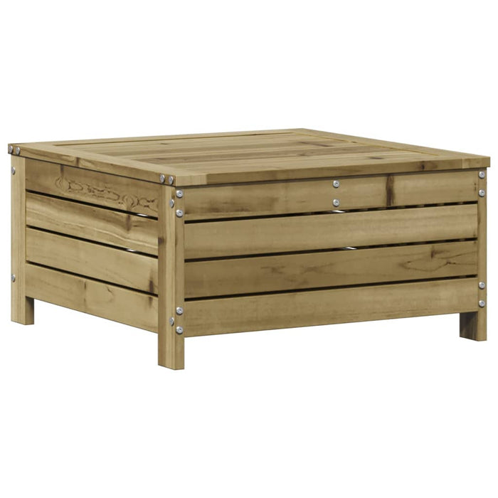 Set mobilier de grădină cu perne, 4 piese, lemn de pin tratat WALTI