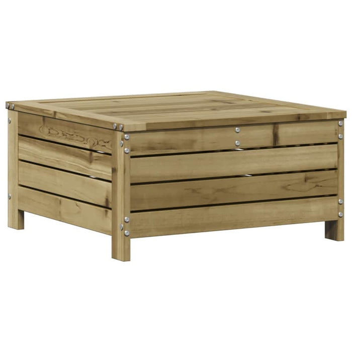 Set mobilier de grădină cu perne, 5 piese, lemn de pin tratat - WALTI WALTI