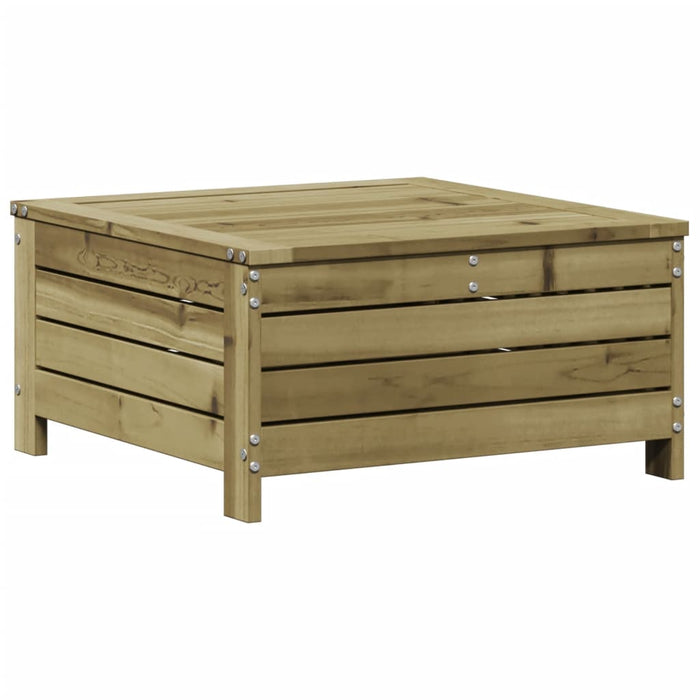 Set mobilier de grădină cu perne, 7 piese, lemn de pin tratat WALTI