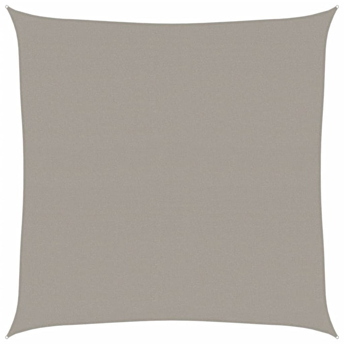 Pânză parasolar, gri deschis, 5x5 m, pătrat, 160 g/m², HDPE WALTI