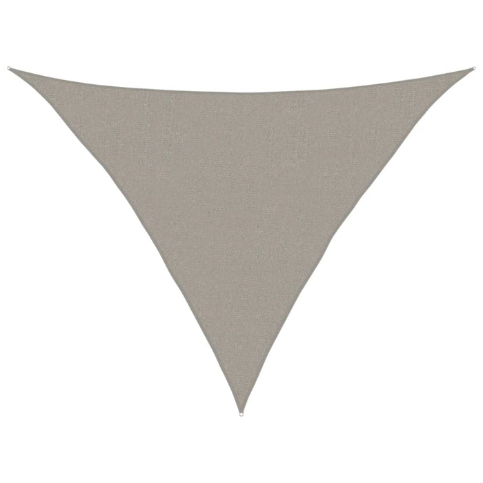 Pânză parasolar gri 2,5x2,5x3,5m HDPE 160 g/m² triunghiular - WALTI WALTI