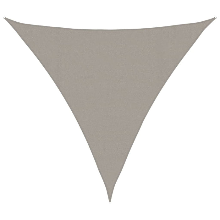 Pânză parasolar, nisipiu, triunghiular, 4x4x4 m, HDPE, 160 g/m² - WALTI WALTI